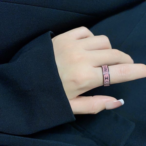 18K CC Coco Pink Ring - 图片 8
