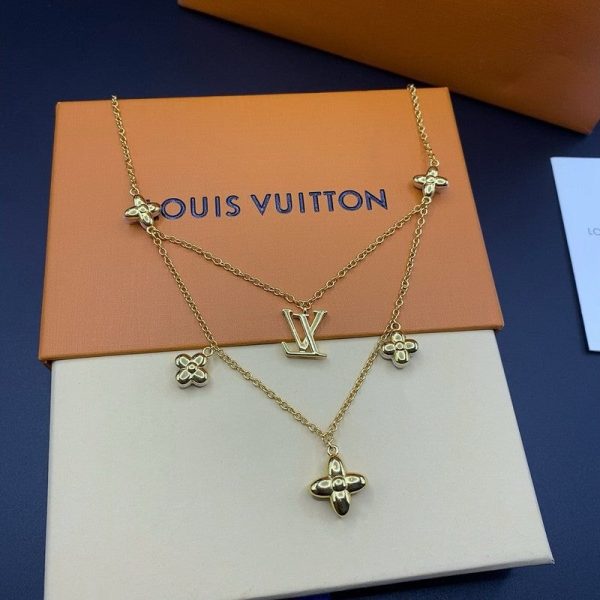 18K Louis Floragram Necklace - 图片 4