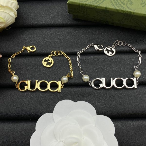 18K Double G Letter Bracelet - 图片 4