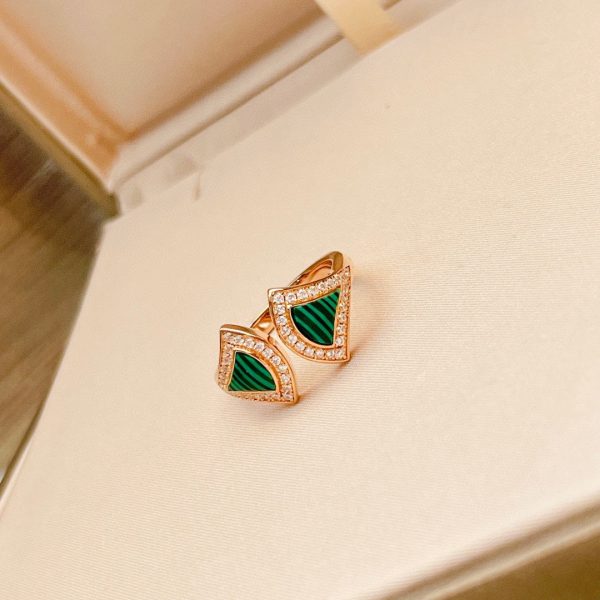 18K Divas' Dream Malachite Ring - 图片 4