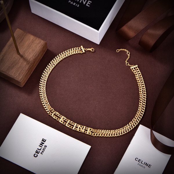 18K Triomphe Gourmette Necklace - 图片 2