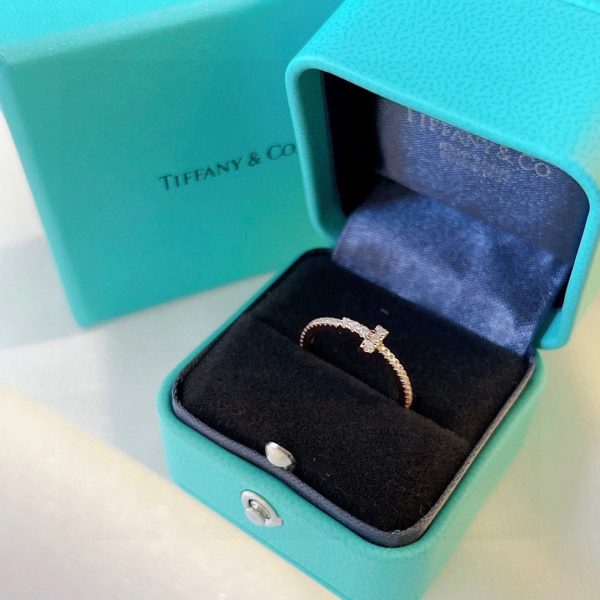 18K T Diamond Wire Ring - 图片 5