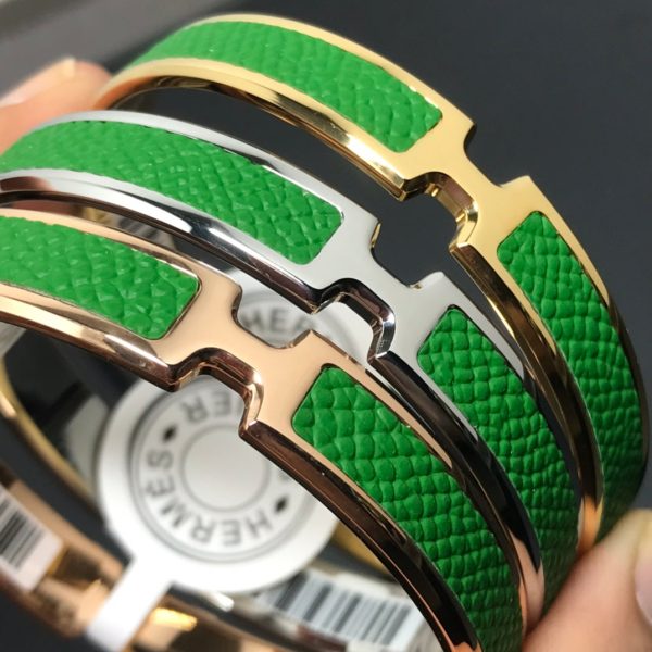 18K Olympe Green H Bracelet - 图片 3
