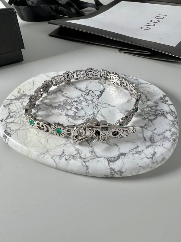 Double G Flowers Bracelet - 图片 2