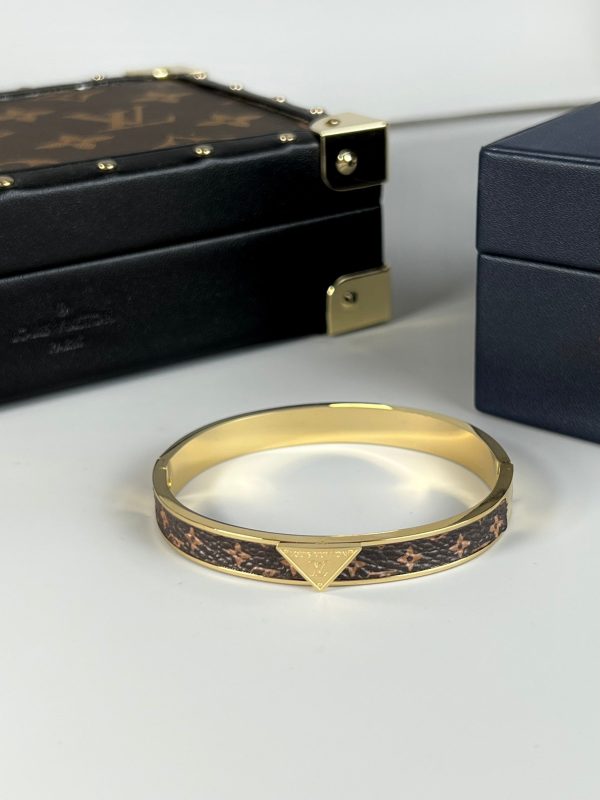 18K Louis Vintage Leather Bracelet - 图片 2