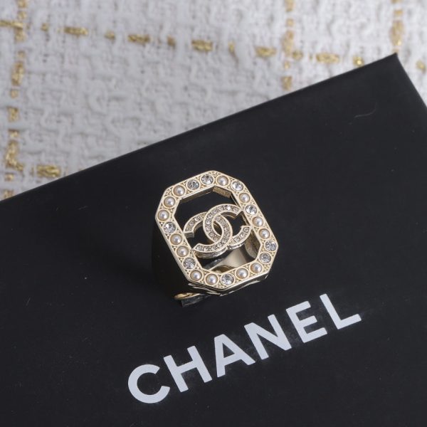 18K CC Diamonds Ring - 图片 2