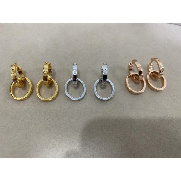 18K Love Earrings - 图片 4
