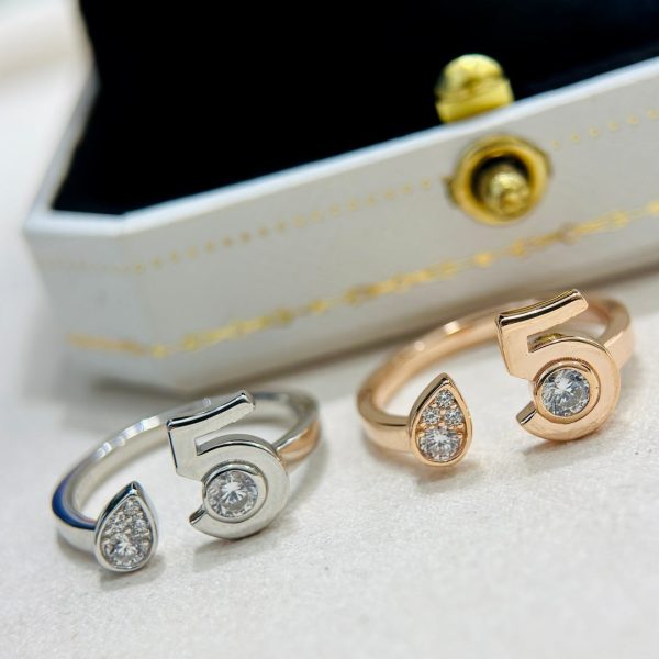 18K CC No.5 Ring - 图片 2