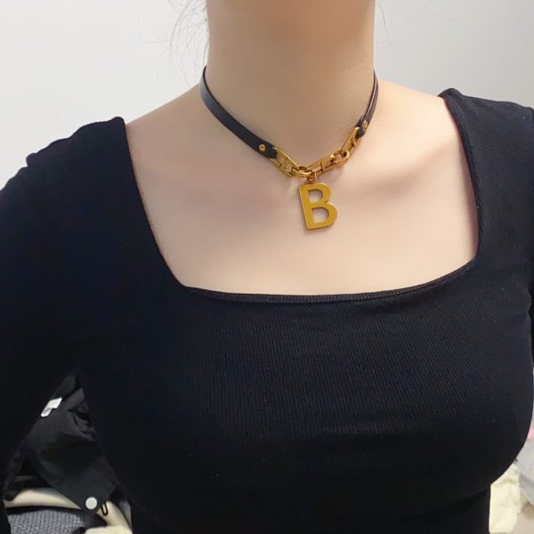 18K BB Choker Necklace - Image 2
