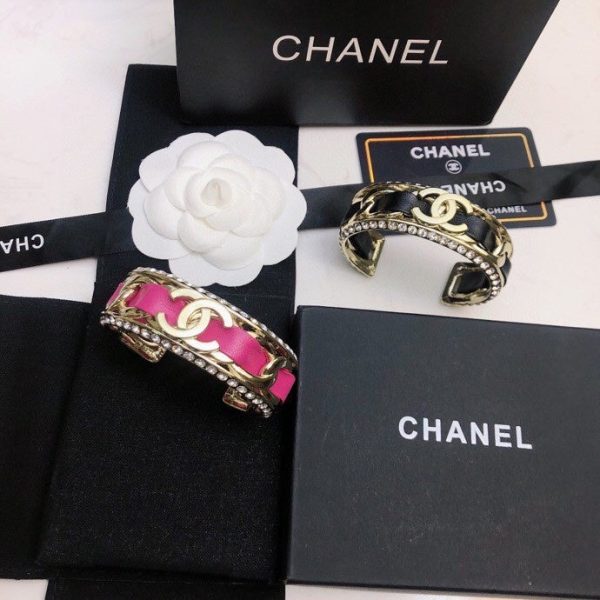 18K CC Red Cuff Bracelet - Image 3