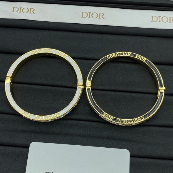 18K CD Night Code Bangle Bracelet - Image 3