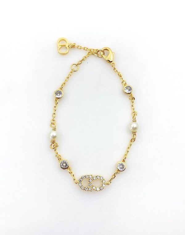 18K CC Diamonds Bracelet - 图片 2