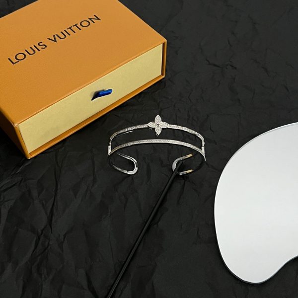 18K Louis Idylle Blossom Two-Row Bracelet - 图片 5