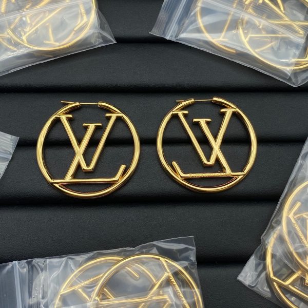 18K Louis Louise Hoop Earrings - 图片 2