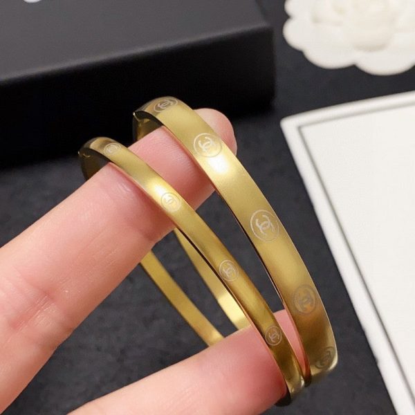 18K CC Yellow Gold Bracelet - 图片 4