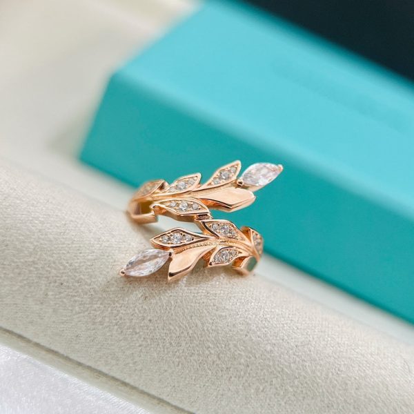 18K T Victoria Vine Bypass Ring - 图片 2