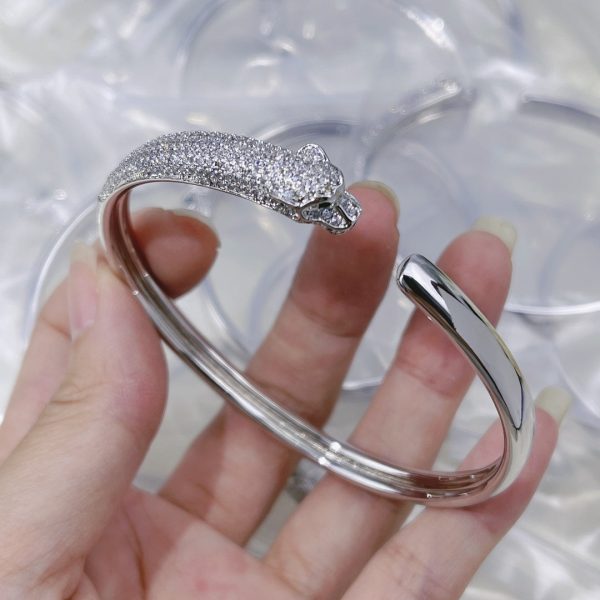 18K Panthère De Diamonds Bracelet - 图片 4