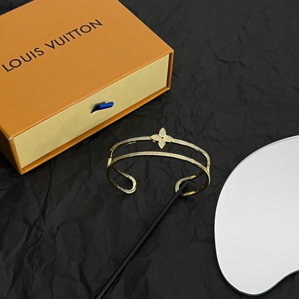 18K Louis Idylle Blossom Two-Row Bracelet - 图片 4