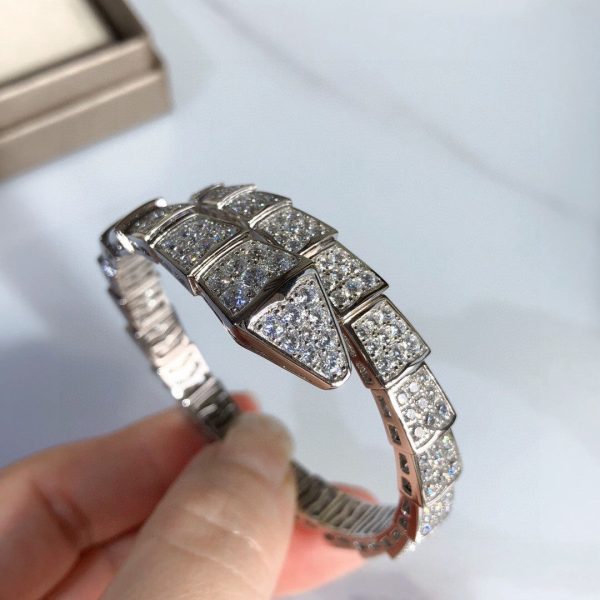 18K BV Serpenti Viper Bracelet - Image 7