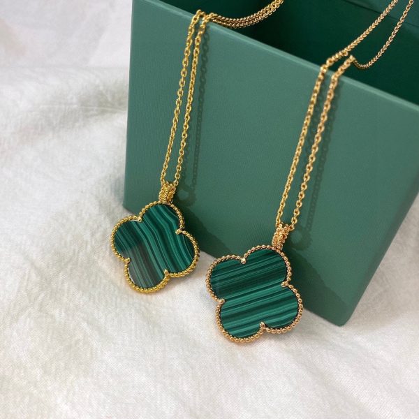 18K Magic Alhambra Malachite Necklace - 图片 12