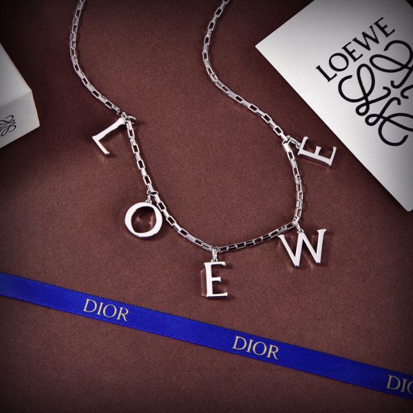 18K Anagram Letter Necklace - Image 2