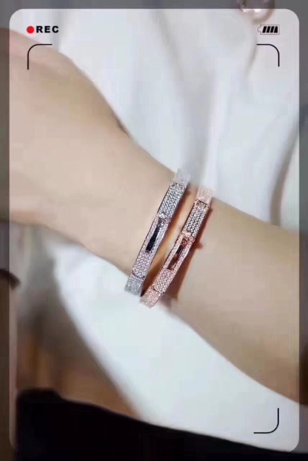 18K Yellow Gold Kelly Diamonds H Bracelet - 图片 15