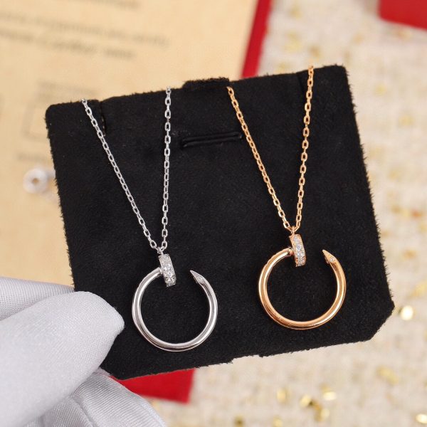 18K Juste Un Clou Diamonds Necklace - 图片 3