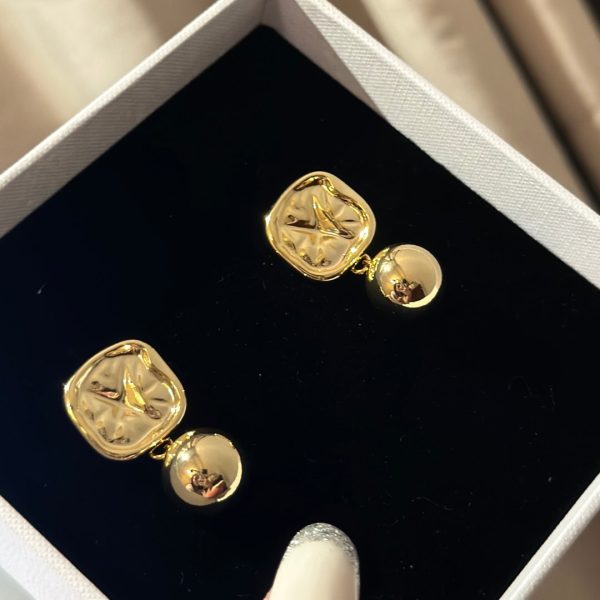 18K Triomphe Vintage Earrings - 图片 3