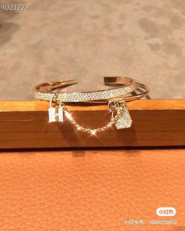 18K Kelly Clochette Diamonds H Bracelet - 图片 2