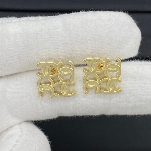 18K CC 24C Earrings - 图片 2