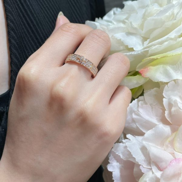 18K Collier De Chien Diamonds H Ring - 图片 7