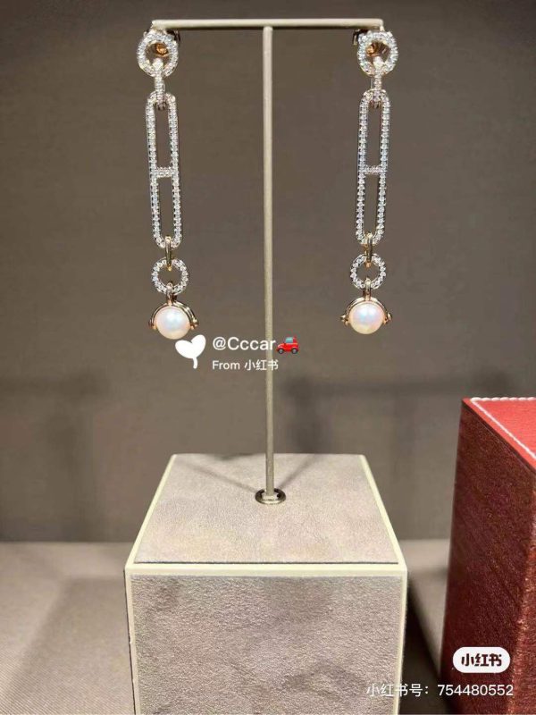 18K Chandra Diamonds Earrings - 图片 2