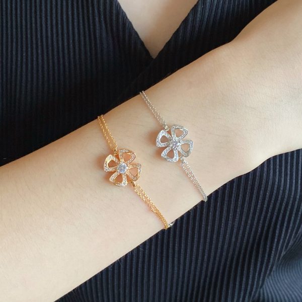 18K Fiorever Central Diamond Bracelet - 图片 5