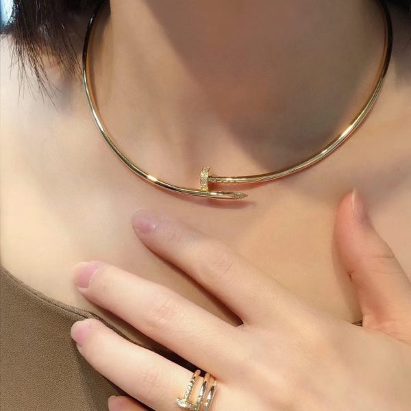 18K Juste Un Clou Diamond Necklace - 图片 2