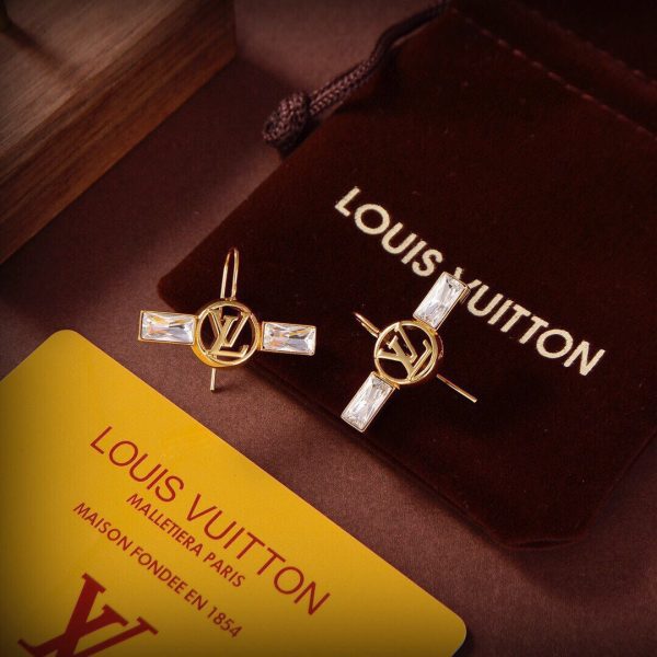 18k Louis Crystals Earrings - 图片 2