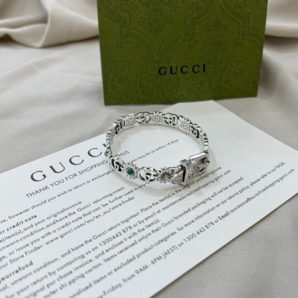 Double G Flowers Bracelet - Image 4