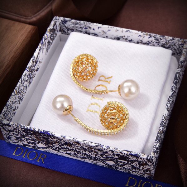 18K CD Tribales Earrings - 图片 2