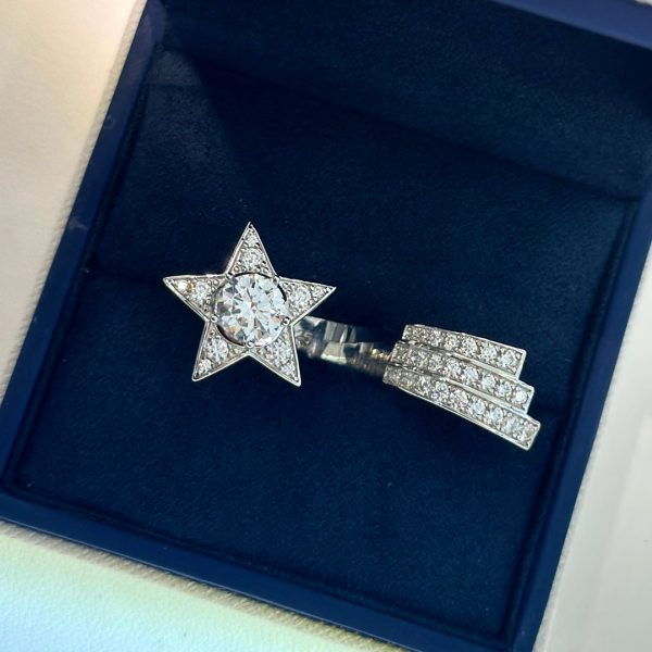 18K CC Comète Diamonds Ring - 图片 2