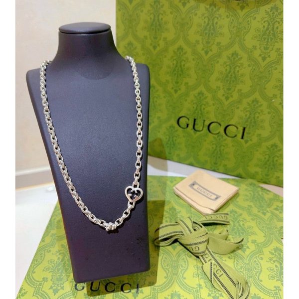 18K Double G Classic Chain Necklace - 图片 3