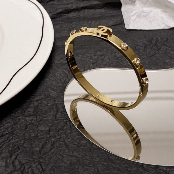 18K CC Vintage Diamond Bracelet - 图片 14