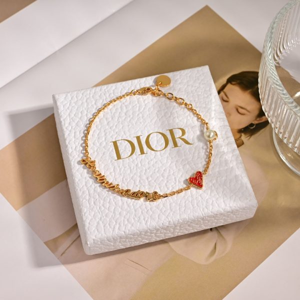 18K CD Dioramour Je Vous Adore Bracelet - 图片 2