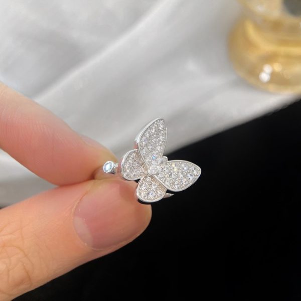 18K Two Butterfly Ring - 图片 6