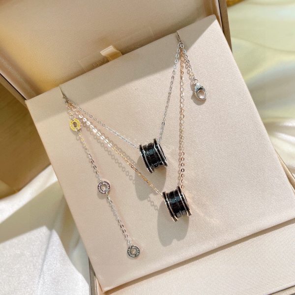 18K B.ZERO1 Black Ceramic Necklace - 图片 4