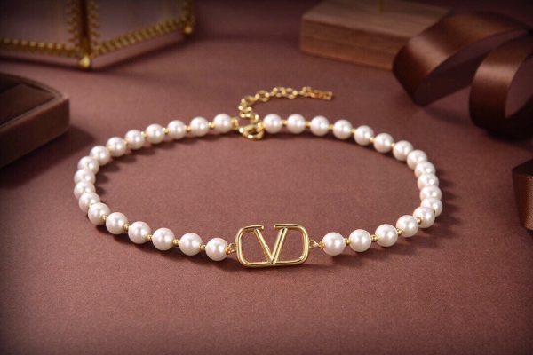 18K Garavani VLogo Signature Necklace - 图片 2