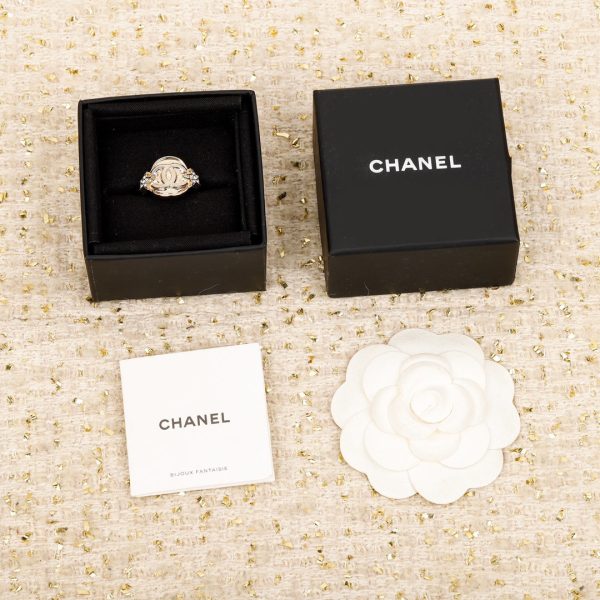 18K CC Chain Ring - Image 5
