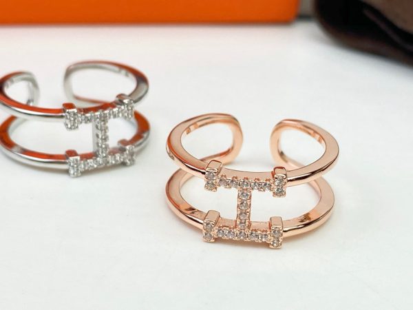 18K Ever Chaine D'ancre H Ring - 图片 3