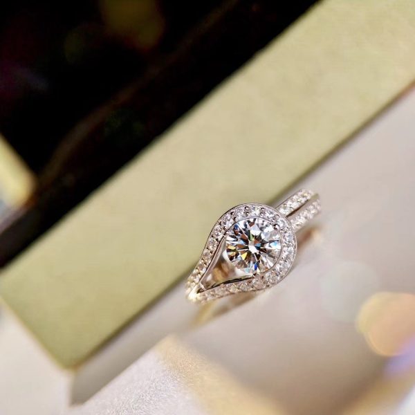 18K Couture Solitaire Ring - 图片 7