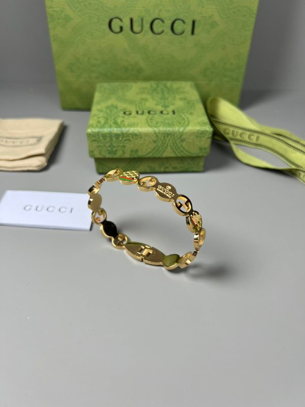 18K Double G Vintage Bracelet - 图片 4