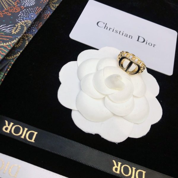 18K Petit CD Chain Link Ring - 图片 4