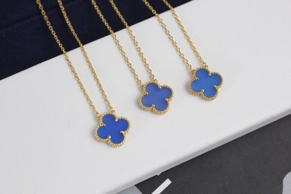 18K Vintage Alhambra Agent Pendant Necklace - 图片 6